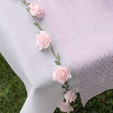 Guirlande mariage de roses 120 cm - Élégance florale